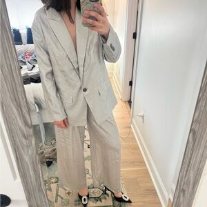 Express silver Women's Pantsuit